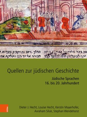 cover image of Quellen zur jüdischen Geschichte im Heiligen Römischen Reich und seinen Nachfolgestaaten